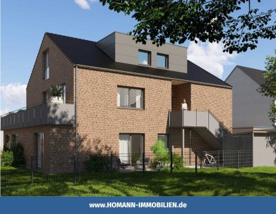 Gremmendorf: Neubau-Highlight – 3-Zimmerwohnung mit Studio, offener Küche & Weitblick-Balkon