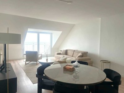 2-Zimmerwohnung, Balkon mit traumhaftem Rheinblick, KDB, Kellerraum