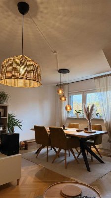 Großzügige, gemütliche 3-Zimmer Wohnung direkt am Rhein