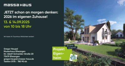 Projekt Eigenheim bei massa - Dein Traum wird wahr!
