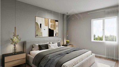 Neubauprojekt: großzügige 2-Zimmer-Wohnung