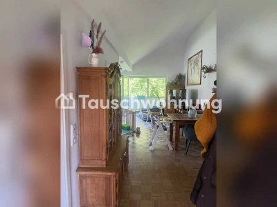 Tauschwohnung: Schöne helle und große Dachgeschosswohnung