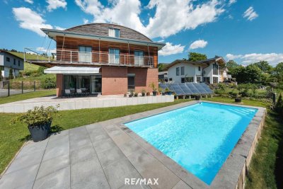 Exklusives Einfamilienhaus mit Pool am Sonnenhang in Angerberg!﻿