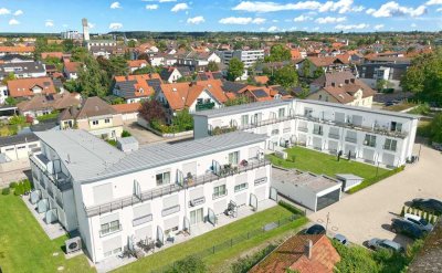 Langfristig vermietet - Sonnige Dachgeschosswohnung mit Dachterrasse und Alpenblick