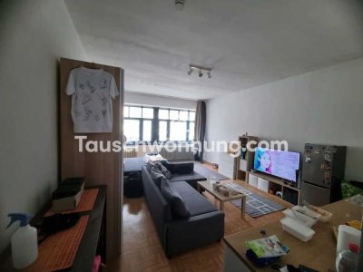 Tauschwohnung: Ein Zimmer Wohnun, Center am Bismarckplatz gut für Student