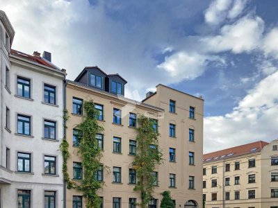Galerie! Loggia! Helle, geräumige Wohnung am Stötteritzer Wäldchen! Erstbezug nach Renovierung!