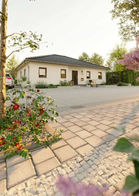 Der Bungalow mit der charmanten Form in Lehre OT Essehof – ausgefallen und praktisch