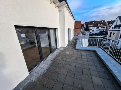 3,5 Zi.-Penthouse-Wohnung mit Dachterrasse im Neubau in Höfingen