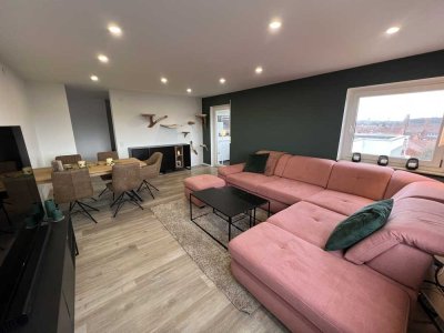 Lichtdurchflutete Wohnung mit Penthouse-Feeling