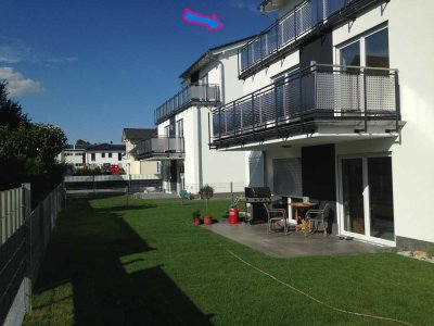 120 qm Rosbach: Penthouse-Wohnung v. Privat: 3,5 Zimmer + 2 gr. Terassen