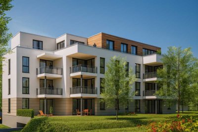 Penthouse 4-Raum Wohnung im Grünen - KfW40 QNG / Tiefgarage / Aufzug