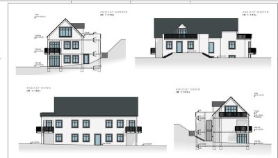 Exklusives Neubau Projekt mit 3 Wohneinheiten in einer Super Lage in W-Obersdorf