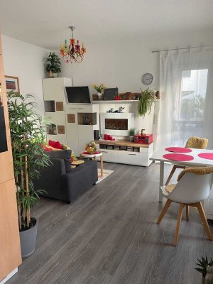 Barrierefreies Wohnen ab 60 - moderne 2-Zimmer-Wohnung mit Terrasse & AWO-Betreuung in Rußheim