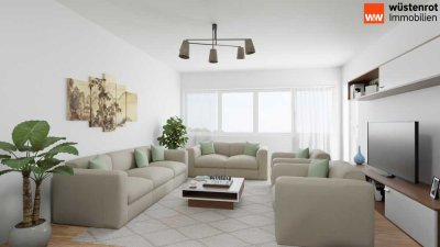 Helle 2-Zimmer-Wohnung auf Erbpachtgrundstück mit Blick ins Grüne