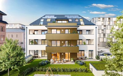 Salzburg: Zentrale 2-Zimmer-Wohnung mit Garten als Kapitalanlage!