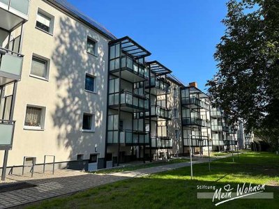 Erdgeschoßwohnung mit Badewanne und großem Balkon!