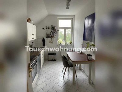 Tauschwohnung: Biete DG-Traum in Leipzig Ost - suche Bleibe im Westen