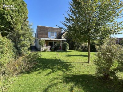 modernes Passivhaus mit Einliegerwohnung direkt an der Fischa