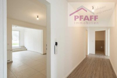 Zuhause ankommen! 2025 modernisierte 4 Zi.-Wohnung  in Gailingen mit Garage und schönem Garten