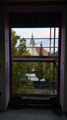 Neubau Dachgeschoss Wohnung im Zentrum von Nottuln mit exklusivem Blick auf den Kirchturm