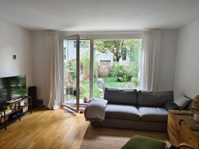 Möblierte Maisonette mit Garten zur Zwischenmiete