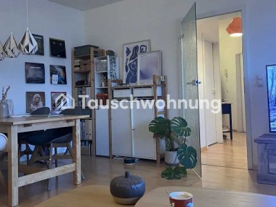 Tauschwohnung: Gemütliche helle Maisonette-Wohnung mit Balkon