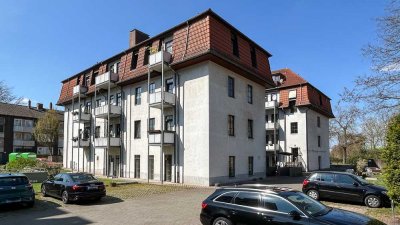 Duisburg Rheinhausen - vermietete Eigentumswohnung mit Balkon und PKW-Stellplatz in Rheinnähe