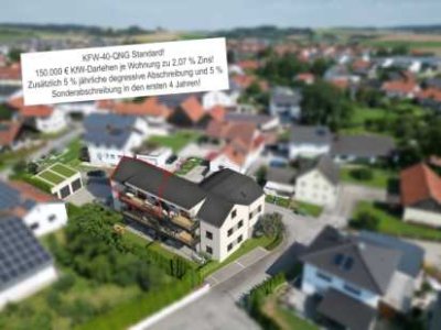 Essenbach Living - Stilvolle Dachgeschosswohnung mit Balkon!