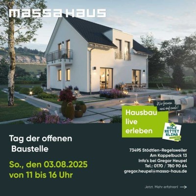 Komm' zum Tag der offenen Baustelle und lerne uns kennen!