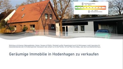 Modernisiertes 4 bis 6-Zimmer-Einfamilienhaus in Hodenhagen,