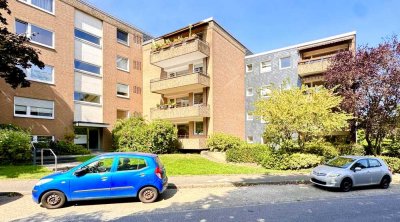 Optimal geschnittene und ruhig gelegene 4 Raum-Wohnung mit großen Balkon