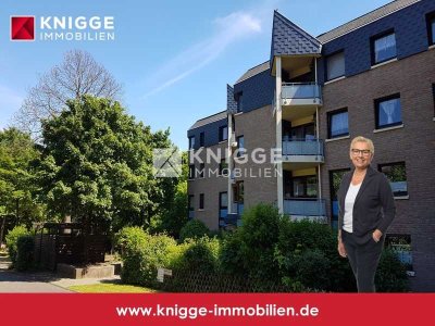 +++ 3339 -  Ideal für Singles!  2-Zimmerwohnung mit Terrasse, Garten und Aufzug in GL-Hebborn +++