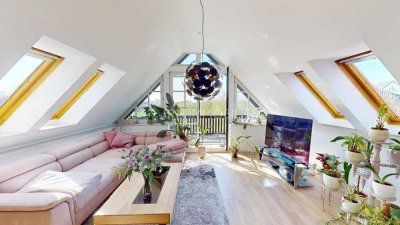 Großzügige Maisonette - Wohnung mit Ausblick! Mietkauf möglich...