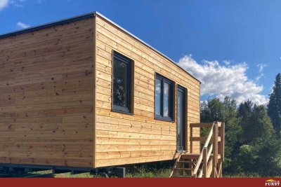 Tiny House - Abverkauf Musterexemplar: Tiny-House / Wohncontainer mobil / Gartenbüro