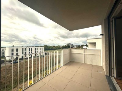 Neubau-Erstbezug! Hochwertige 3-Zimmer-Wohnung mit EBK und Loggia
