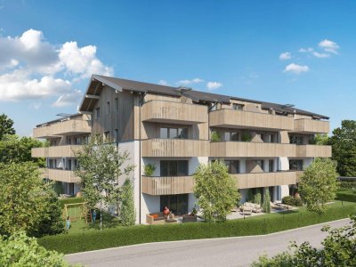 Über den Dächern von Wals: 3-Zi. DG-Wohnung mit Fernsicht!