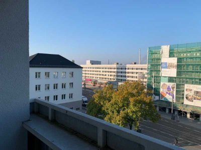1-Raum-Wohnung im Zentrum mit Dusche