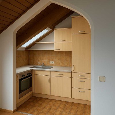 Gemütliche 2-Zimmer-Dachgeschoss-Wohnung in unmittelbarer Nähe zu Salzburg