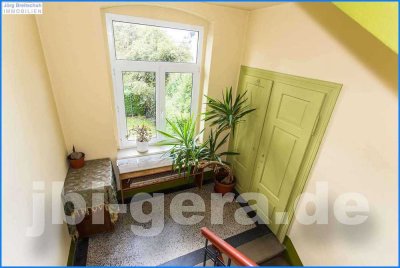 Lichtdurchflutete 2-Raum-Wohnung mit Garten im Ostviertel zu vermieten