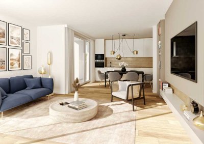 Baustellenberatung: So., 14.12. von 11-13 Uhr,Attraktive 4-Zimmer-Wohnung mit Balkon und Abstellraum