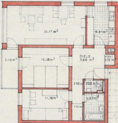 3-Zi. Erdgeschoss-Wohnung, mit Lift, Balkon und Bergblick