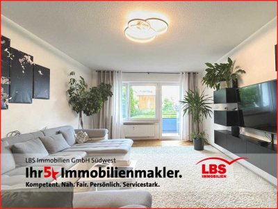 Gemütliche Erdgeschosswohnung mit Balkon und Stellplatz