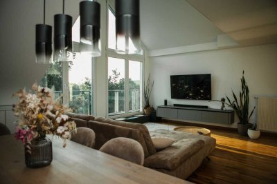 Provisionsfrei! Exklusive Penthouse-Wohnung mit Rheinblick!