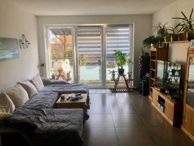 Zentrumsnahe, neuwertige  4 -Zimmer--Wohnung mit Balkon, Aufzug Tiefgarage  in Bad Säcking