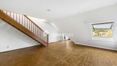 Großzügiges Wohnen! Individuelle Maisonettewohnung mit Balkon, Garage & Weitblick