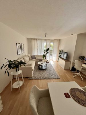 2-Zimmer-EG-Wohnung mit Terrasse, kleinem Garten & Stellplatz