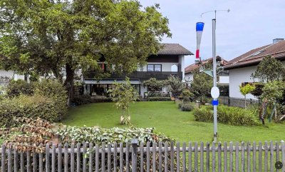 Lichtdurchflutete 3-Zimmer Terrassenwohnung mit Garten in Bruckmühl OT Götting