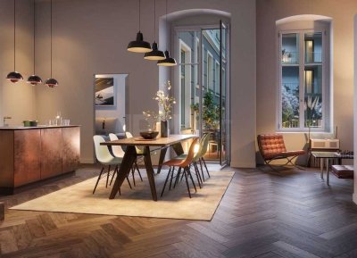 Wo Geschichte auf Design trifft – 2-Zimmer Denkmalwohnung mit Neubaustandard, eine echte Rarität!