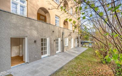 Luxuswohnung Brunnhaus Garten