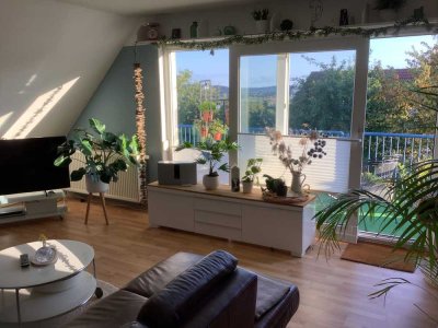 4 Zimmer Maisonette Wohnung mit Weitblick